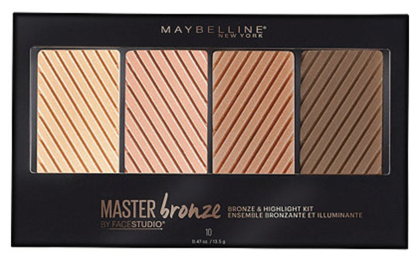 Maybelline Master Bronze Palette Pattern