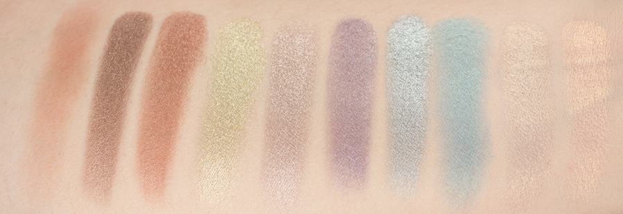 Tarte Make Believe In Yourself Eyeshadow Palette Swatches