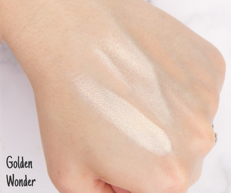 Sydney Grace Powder Highlighter Swatch - Golden Wonder