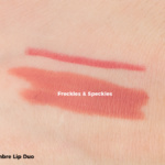 NYX Ombre Lip Duo Swatch - Freckles & Speckles