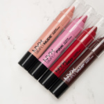 NYX Simply Lip Cream - Fairest, First Base, Candy Apple, Covet